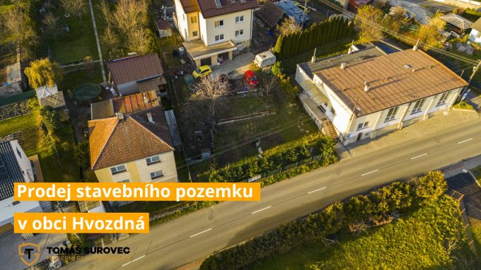 Prodej stavebního pozemku v obci Hvozdná