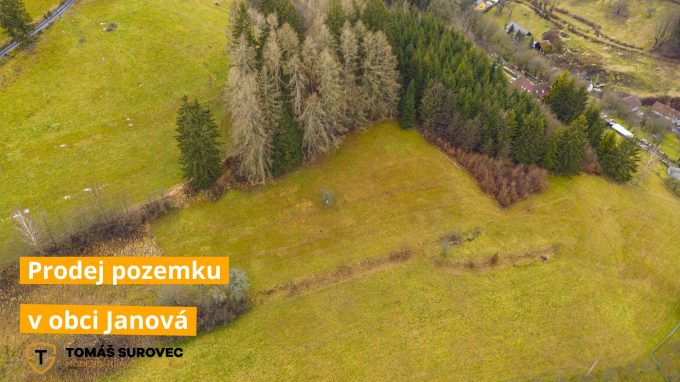 Prodej pozemku v obci Janová