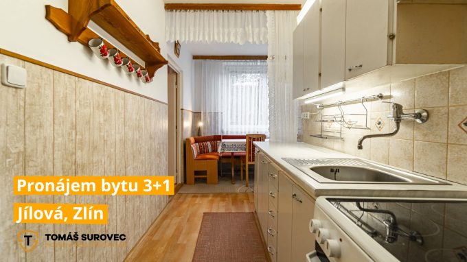 Pronájem bytu 3+1, Jílová, Zlín  PRONAJATO !