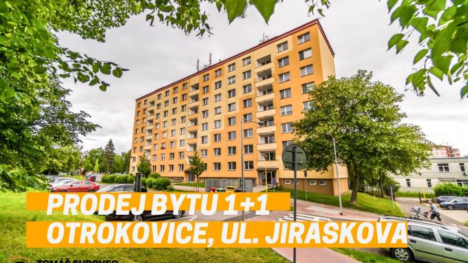 Prodej bytu 1+1 Otrokovice, ul. Jiráskova – PRODÁNO!