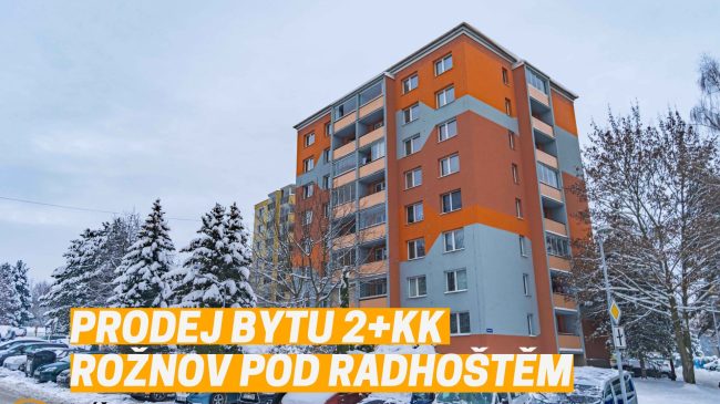 Prodej bytu 2+kk v Rožnově pod Radhoštěm – PRODÁNO!