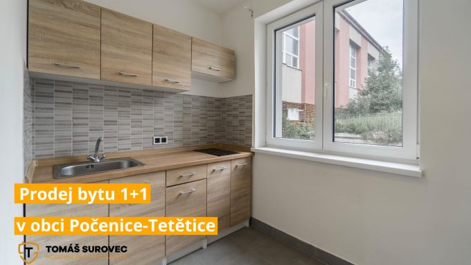 Prodej bytu 1+1 Počenice – Tetětice  PRODÁNO