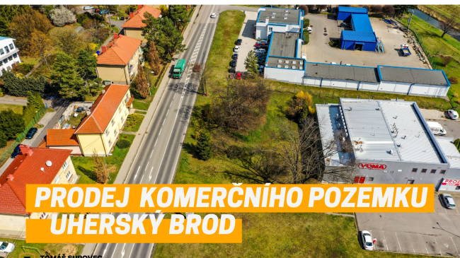 Prodej komerčního pozemku v Uherském Brodě