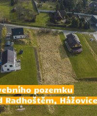 Prodej stavebního pozemku, Rožnov pod Radhoštěm, Hážovice  PRODÁNO
