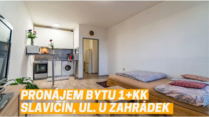 Pronájem bytu 1+kk ve Slavičíně – PRONAJATO!